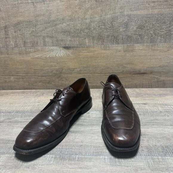 Allen Edmonds Burton Brown Apron Toe Oxfords Men\'s Size 11